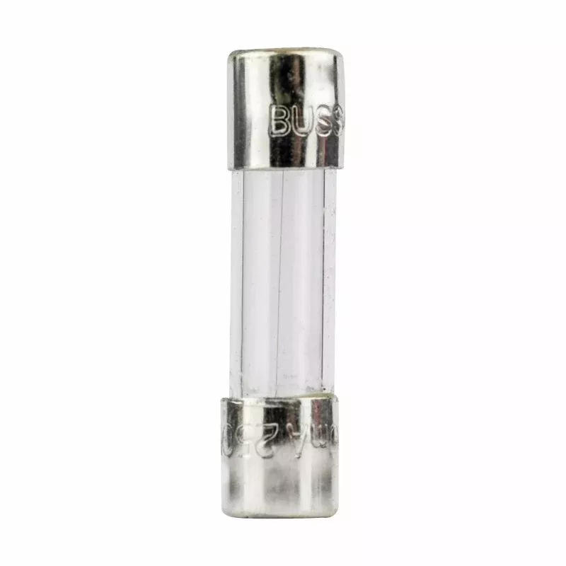 Fuse, 2A , Low-Break, Fast-Acting, Glass, 5mm x 20mm, 250V, RoHS By Eaton/Bussmann Series S500-2-R