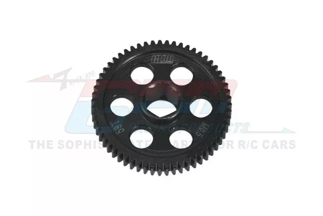 GPM MGG059TS ARRMA GRANITE GROM MEGA Medium Carbon Steel Spur Gear 0.5 Module 59 Tooth