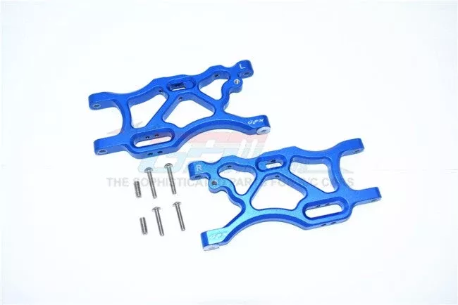 GPM RACING ARRMA INFRACTION TYPHON LIMITESS ALUMINUM REAR LOWER ARMS -8PC SET MAF056