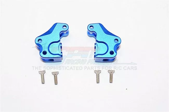 GPM RACING,AXIAL SMT10 GRAVE DIGGER ALUMINIUM FRONT/REAR GEAR BOX COMPONENTS – 1PR SET (FOR YETI, SMT10 MONSTER JAM AX90055) MJ008