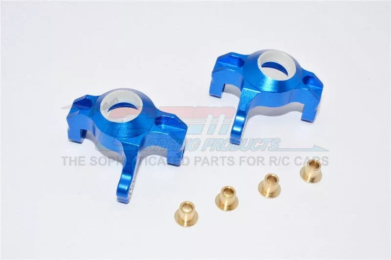 GPM RACING,AXIAL WRAITH 4WD ROCK RACER ALLOY STEERING FRONT KNUCKLES – 1PR SET WR021