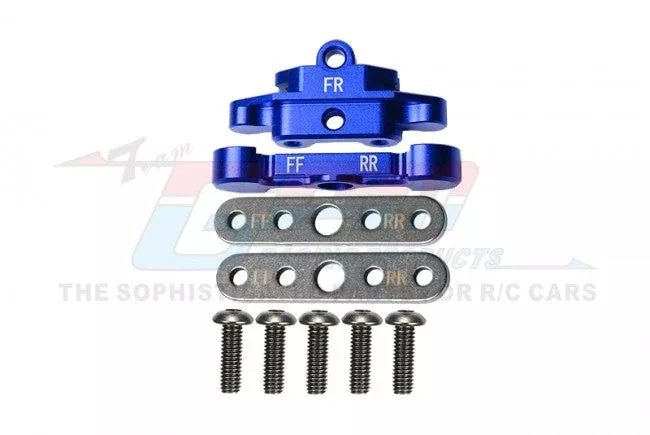 GPM RACING MAXX SLASH MAXX MONSTER WIDE MAXX ALUMINUM FRONT LOWER ARM TIE BAR MOUNT TXMS008