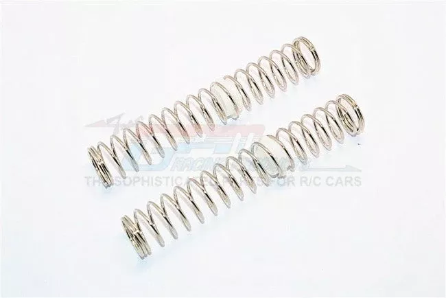 GPM RACING,ROADTECH DAMPER 126MM LONG 1.7MM COIL SPINGS (INNER DIA.17MM, OUTER DIA.20.8MM) WITH 14MM INNER & 17MM OUTER DELRIN COLLARS - 1PR SET DSP12617