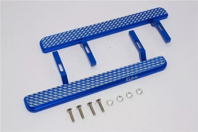 GPM RACING SCX 10 II ALUMINIUM EXTERIOR TRAIL (PARALLELOGRAM SILVER) – 1PR SET SCX2014NX
