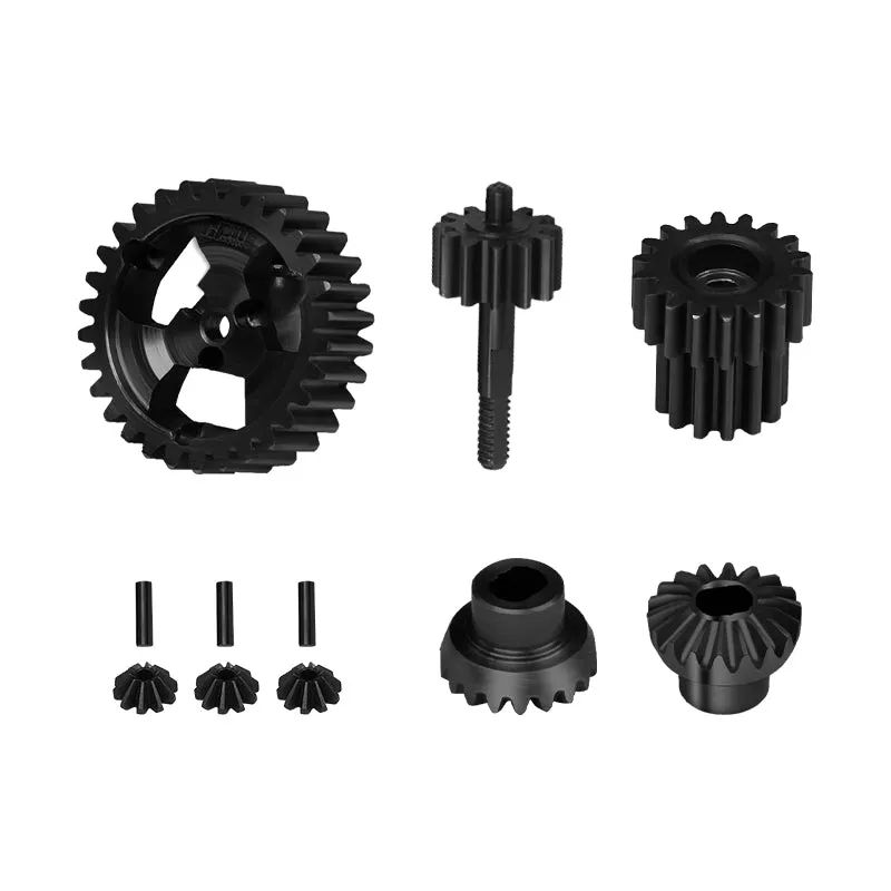 GPM RACING,TEAM LOSI-Micro B 40Cr STEEL TRANSMISSION GEAR SET LMB1200S