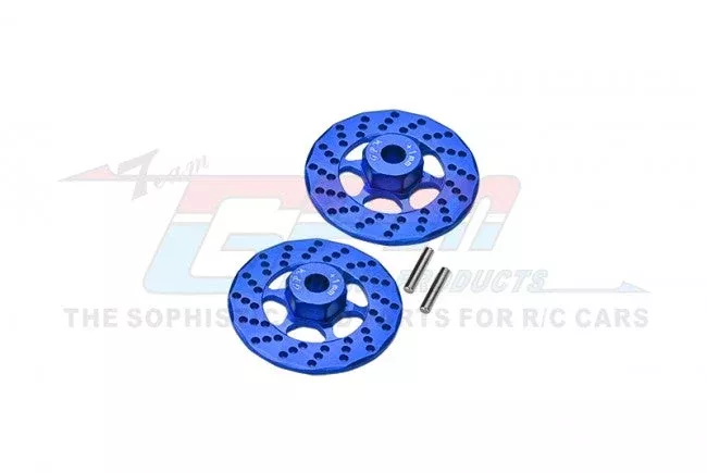 GPM RACING TRAXXAS 1/10 4WD FORD GT 4-TEC 2.0 4-TEC 3.0 ALUMINUM +1MM HEX WITH BRAKE DISK GT010D+1MM