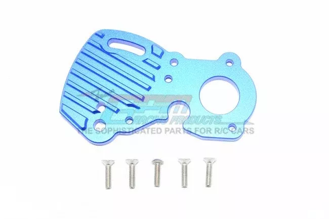 GPM RACING TRAXXAS E-REVO VXL ALUMINUM MOTOR PLATE WITH HEAT SINK FINS -6PC SET ER2018A