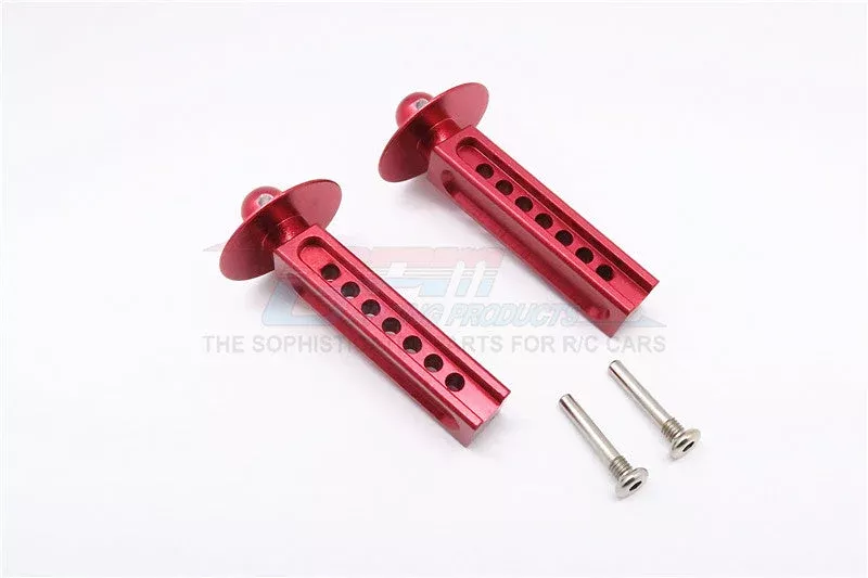 GPM RACING,TRAXXAS REVO ALLOY FRONT BODY POSTS WITH SCREWS - 1PR SET TRV032F