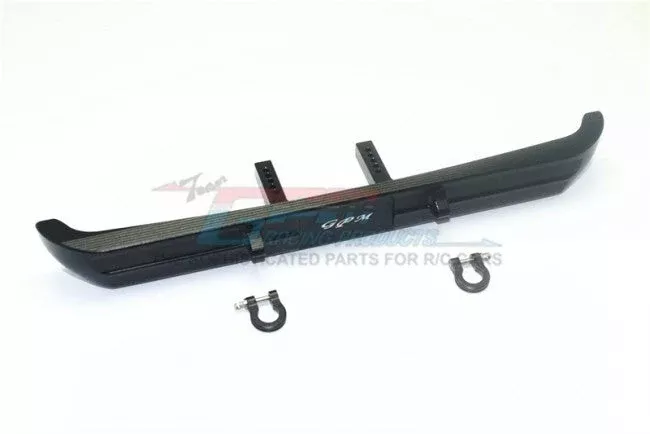 GPM RACING TRAXXAS TRX 4 ALUMINIUM FRONT BUMPER MOUNT+D-RINGS FOR TRX-4 BLAZER -3PC SET TRX4330FH