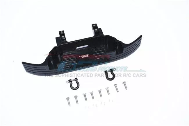 GPM RACING TRAXXAS TRX 6 ALUMINIUM SERVO FORWARD FRONT BUMPER +D-RINGS - 15PC SET TRX6330F