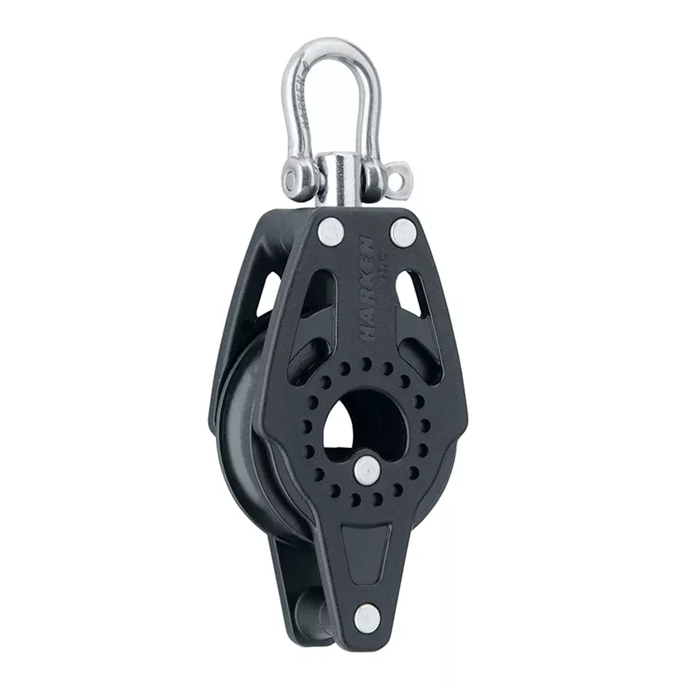 Harken 40mm Carbo Block Single w/SwivelBracket [2637]