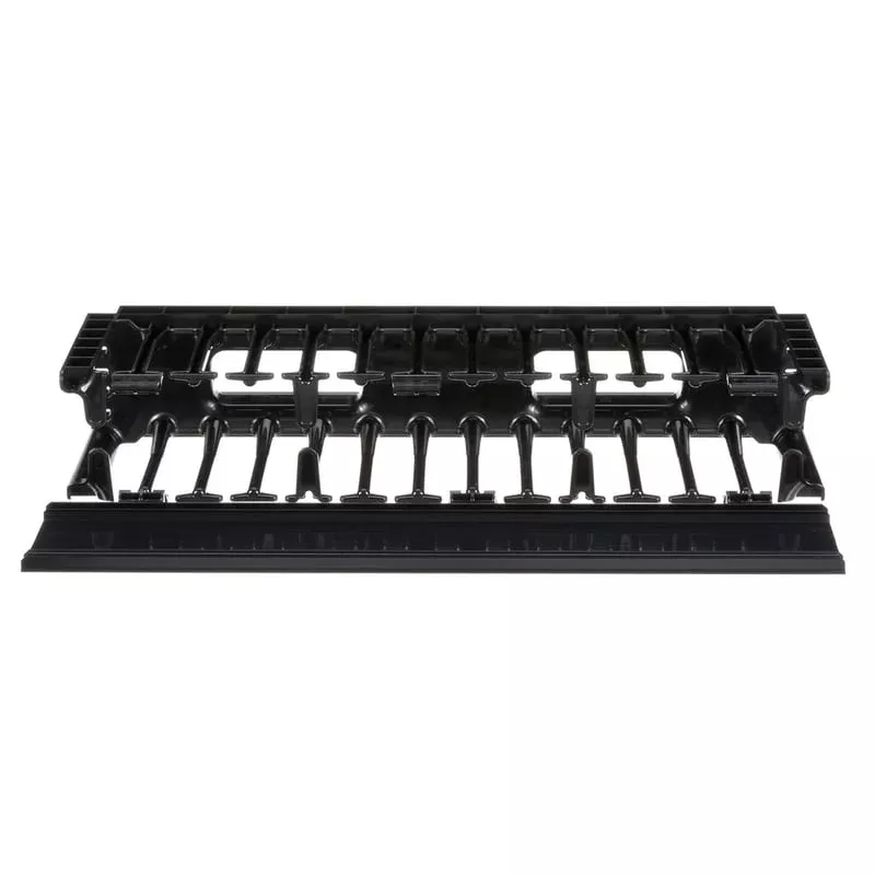 Horizontal, Cable Manager, Front Only, 3.5″H x 19″W x 6.2″D, 2RU By Panduit NMF2