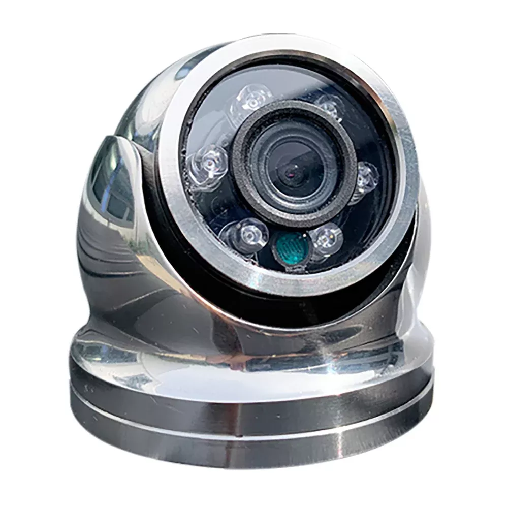 Iris Hi-Resolution Analog Mini Dome Camera – 316 Stainless Steel – CVBS – TVI [IRIS-S060-18]