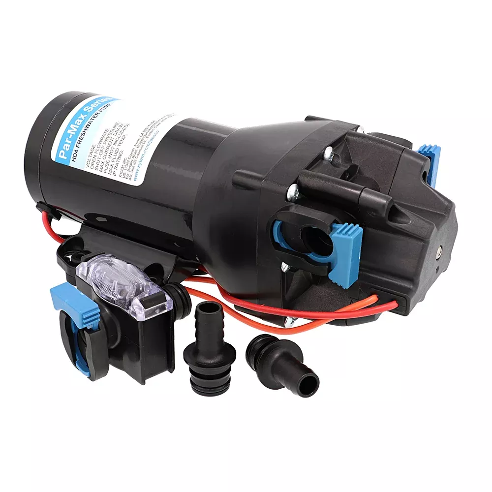 Jabsco Par-Max HD4 Heavy Duty Water Pressure Pump – 12V – 4 GPM – 60 PSI [Q401J-118S-3A]