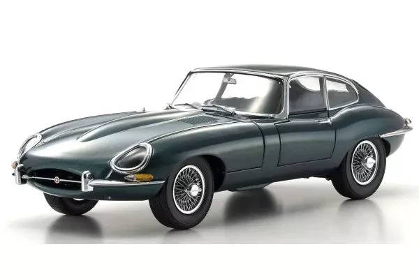 KYOSHO 08954DG ORIGINAL 1/18scale Jaguar E-Type (DARK GREEN)