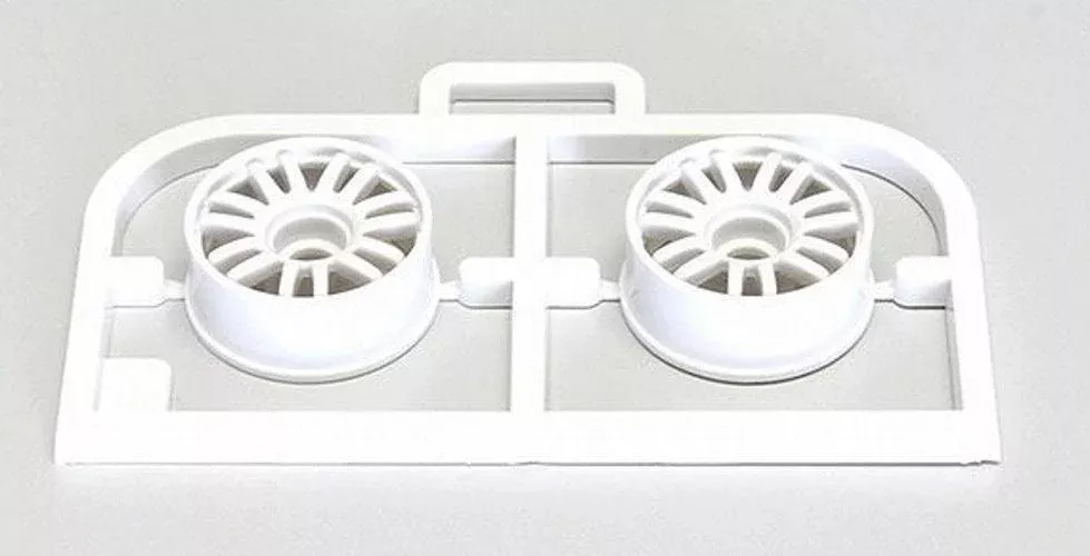 Kyosho MZH131W-N0 Multi Wheel II N/Offset 0 (White/RE30/2pieces) For Mini-Z