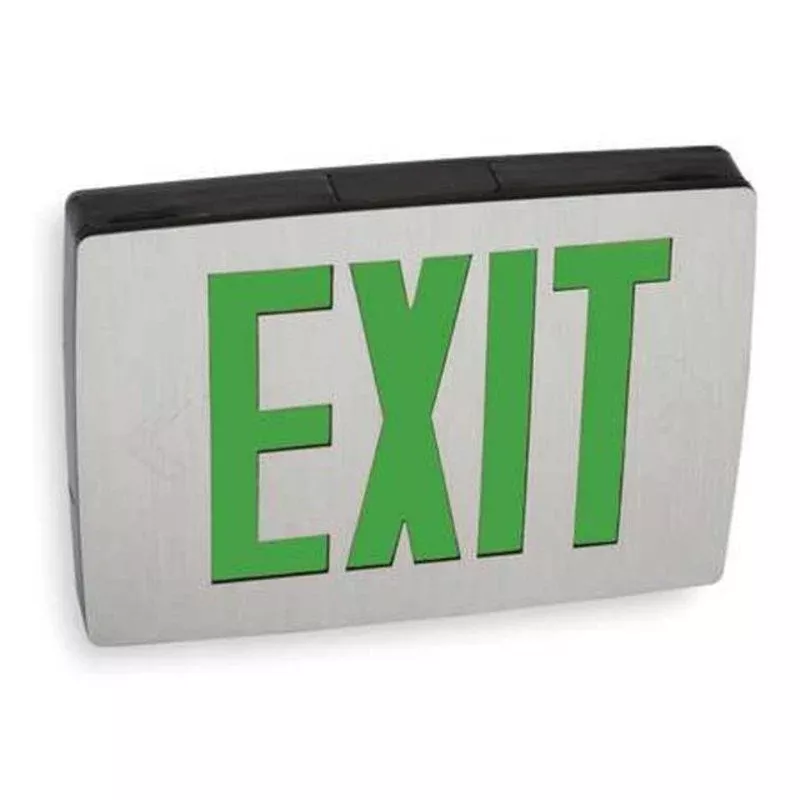 LED Exit Sign, Green By Lithonia Lighting LQC 2 G