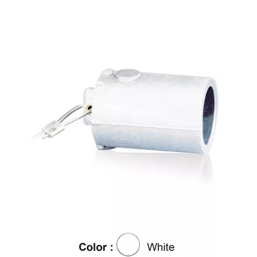 Leviton 22P22-W, Female Cap, For Use With All 22 Series Panel Mount Receptacles, White