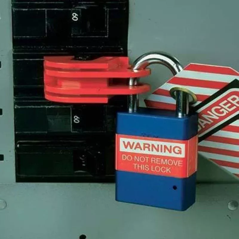 Lock-Out, No-Tool, Breaker, 1P/2P, Universal, Red By Panduit PSL-CB