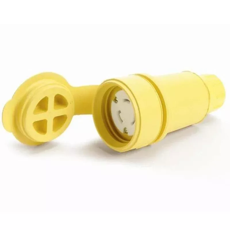 Locking Connector, 20A, 125V, Waterproof By Woodhead 27W47