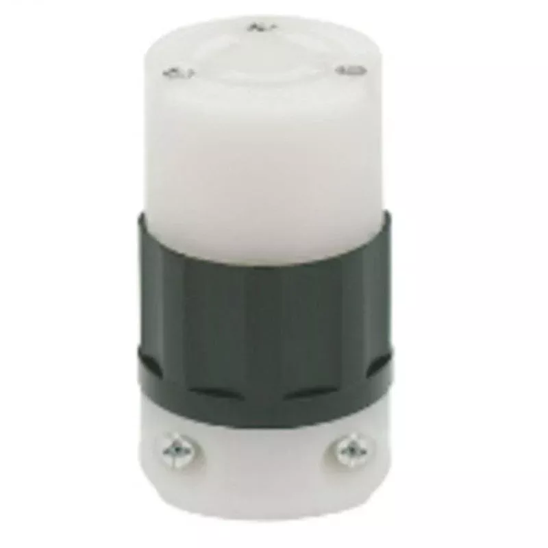 Locking Connector, Non-NEMA, 10/15A, 125/250V By Leviton 7565-C