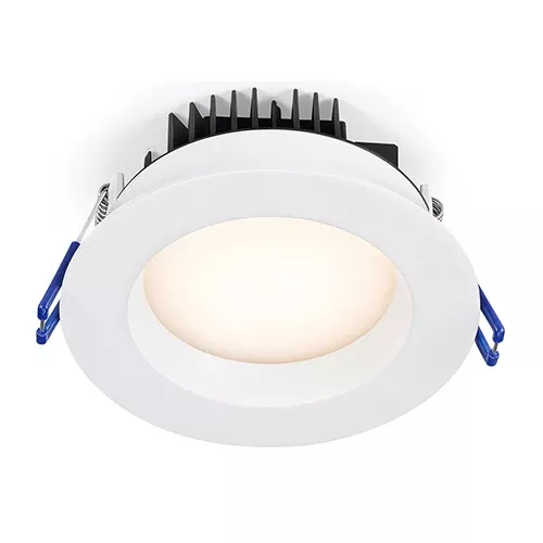 Lotus LL4RR-5CCT-WH, 4″ Round Regressed Open Plenum LED 14.5W, 120VAC, 5CCT, 860-990 Lumens, White Trim, Dimmable
