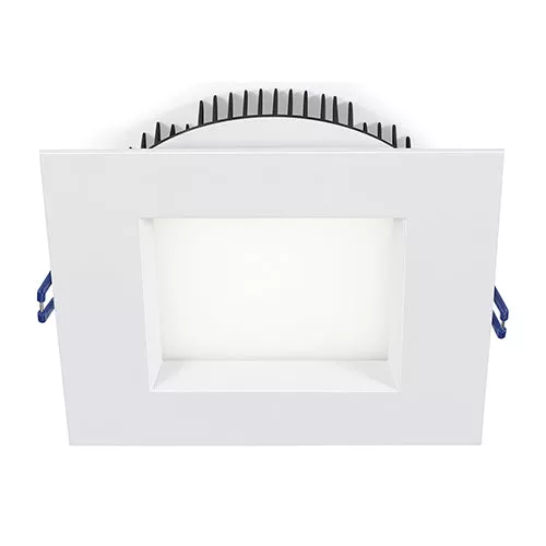 Lotus LL6SR-5CCT-WH, 6″ Square Regressed Open Plenum LED 18W, 120VAC, 5CCT, 1030-1190 Lumens, White Trim, Dimmable