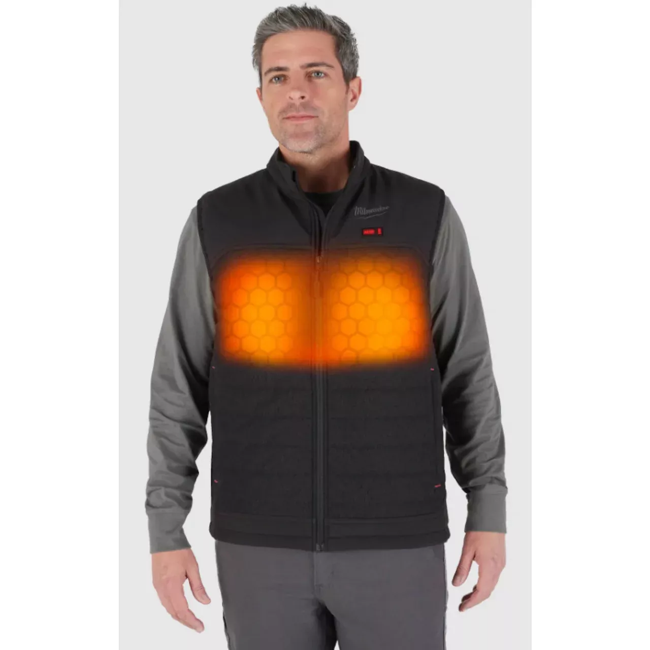 M12™ Heated Axis™ Vest, XL, Black By Milwaukee M300B-20XL