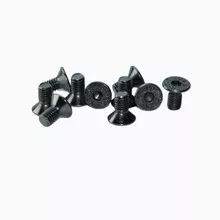 M3 Countersunk Head 12.9 Grade Steel Screws Black (Pack of 10)