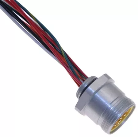 Mencom MIN-9MR-1-18-M20 MIN Size III Receptacle, 9 Pole, Male, 4A, M20