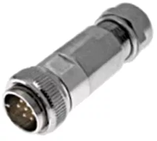 Mencom MS14S-5MP-FW20-SC MIL-SPEC Connector, Size 14S-5, 5 Pole, Male Straight
