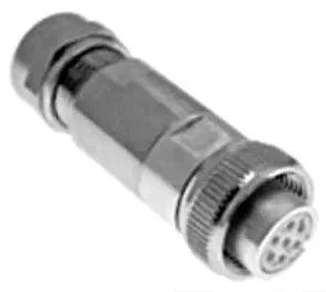 Mencom MS18-10AFP-FW25-SC MIL-SPEC Connector, Size 18-10A, 10 Pole, Female Straight