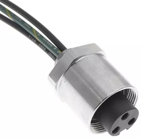 Mencom PMIN-30FR-0.5M MIN Power Receptacle, 3 Pole, Female, 30A, 1/2"-NPT, 0.5 M