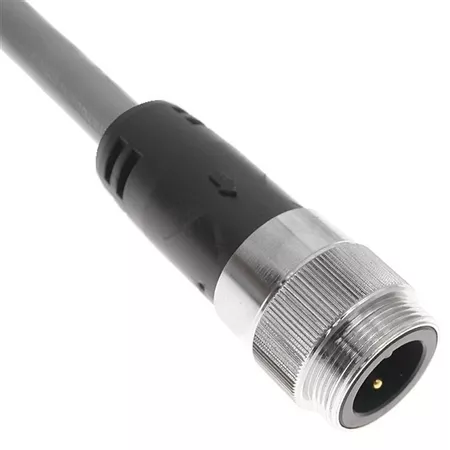 Mencom PMIN-40MP-10M MIN Power Cordset, 4 Pole, Male Straight, 25A, 10 Meter