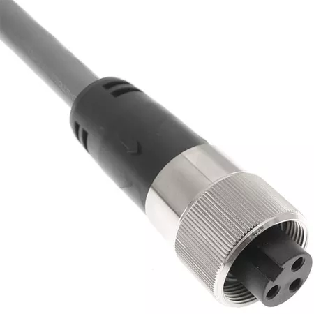 Mencom PMIN-44FP-2M MIN Power Cordset, 4 Pole, Female Straight, 15A, 2 Meter