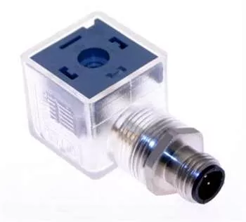 Mencom VAC-029-3501 DIN Form A to M12, 5 Pole, 10-50V LED, Diode