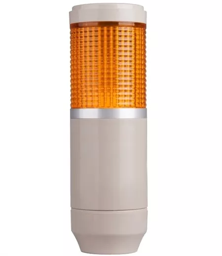 Menics MT5B1CL-Y 1 Stack 56mm Tower Light, Yellow, 240V