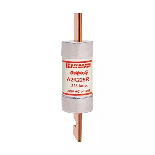 Mersen A2K225R, Class RK1 Fast-Acting Fuse, 250VAC/DC, 225A, Blade Type