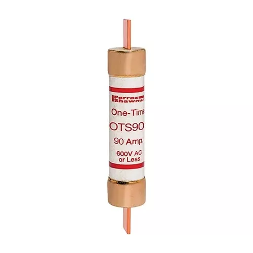 Mersen OTS90, OTS 90A Class K5 Fuse, Fast-Acting, 600VAC/300VDC, Blade Type