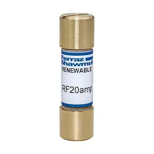 Mersen RF20, RF Class H Fast-Acting Fuse, 250VAC, 20A, Ferrule Type