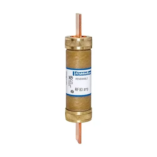 Mersen RF80, RF Class H Fast-Acting Fuse, 250VAC, 80A, Blade Type