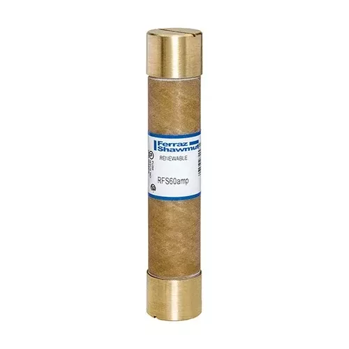 Mersen RFS60, RFS Class H Fast-Acting Fuse, 600VAC, 60A, Ferrule