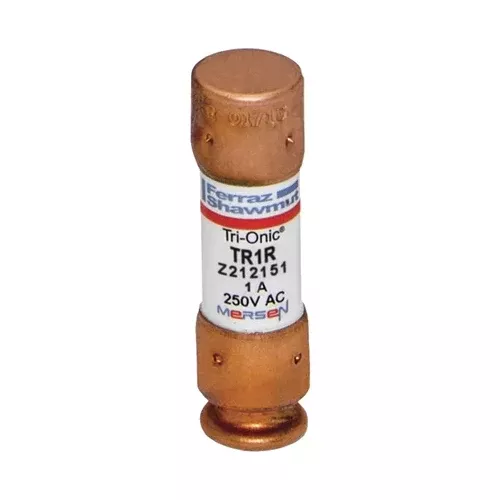Mersen TR1R, TR-R 1A Class RK5 Time-Delay Fuse, 250VAC/DC, Ferrule