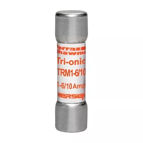 Mersen TRM1-6/10, TRM Midget Time-Delay Ferrule Fuse, 250VAC, 1.6A