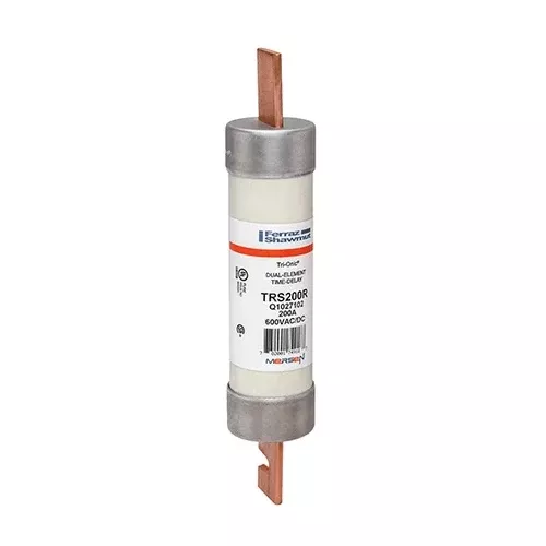 Mersen TRS200R, TRS-R Class RK5 Time-Delay Blade Fuse, 600VAC/DC, 200A