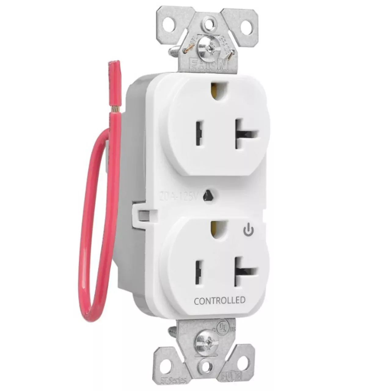 MODULAR 20A DUPLEX W By Eaton Arrow Hart EZ5362W