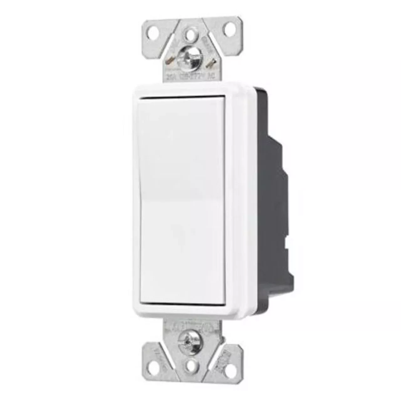 Modular Decorator Switch, 20 A, 120-277 Vac By Eaton Arrow Hart EZ7621W