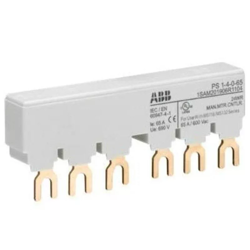 Ms116/132 Busbar 65a 3-mmp 0-aux By ABB PS1-3-0-65