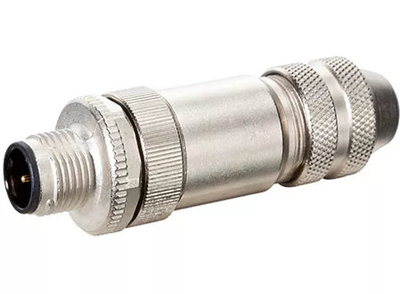 MURR 7000-14591-0000000 M12 4 Pole Male Ethernet Connector