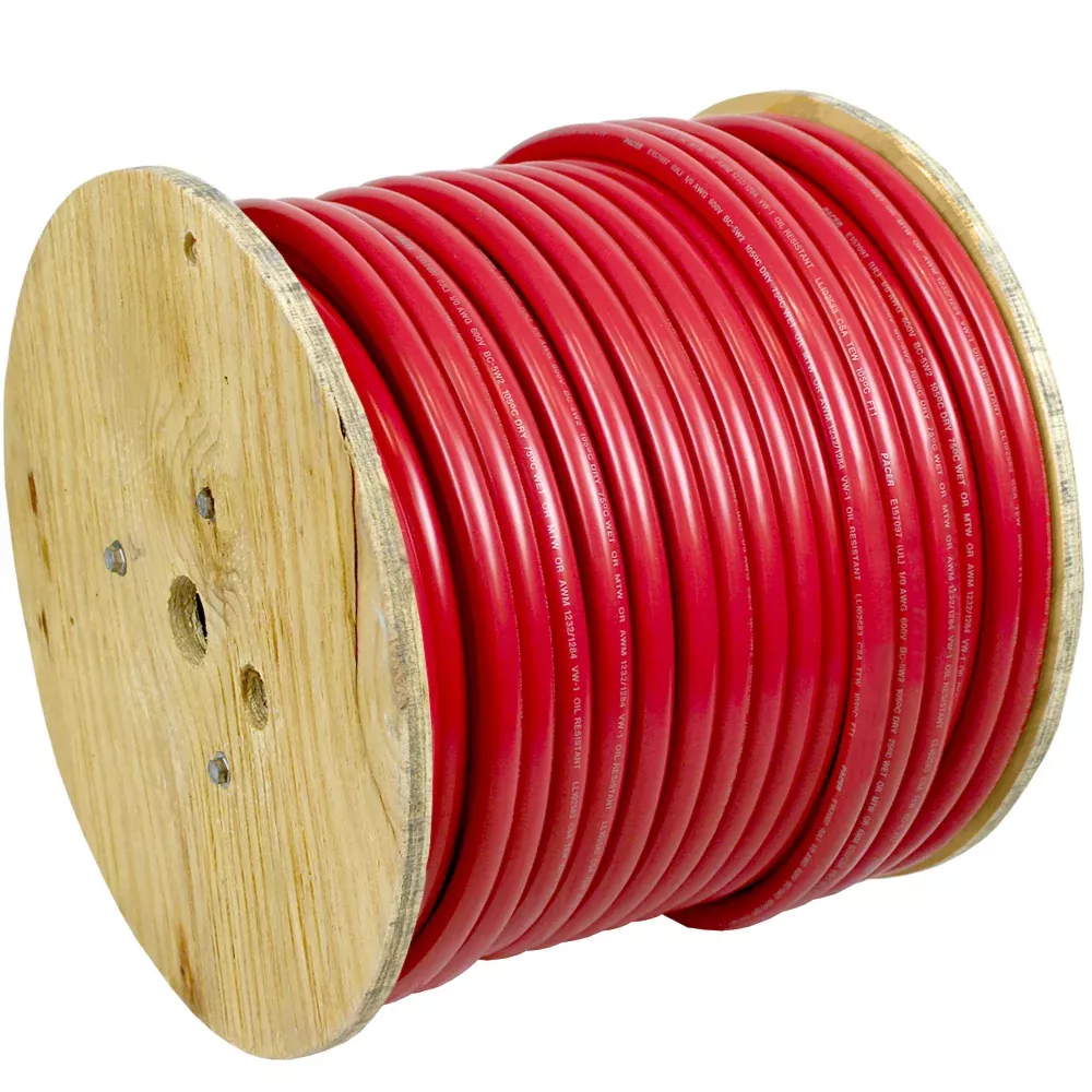 Pacer Red 2 AWG Battery Cable – 250 [WUL2RD-250]